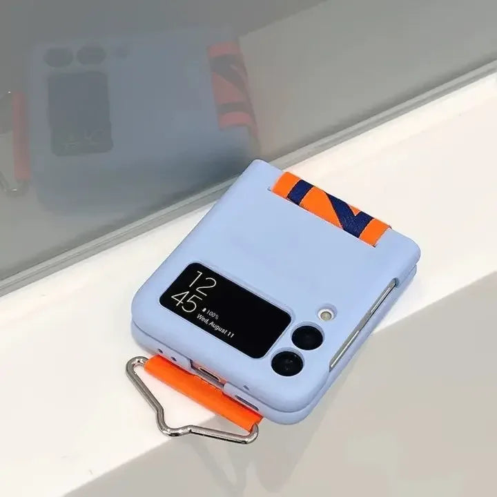 Wrist Strap Case For Samsung Galaxy Z Flip Series - Premium Mobile Phone Cases from Dressmycell.com - Just $17! Shop now at Dressmycell.com Wrist Strap Case For Samsung Galaxy Z Flip Series - Premium Mobile Phone Cases from Dressmycell.com - Just $17! Shop now at Dressmycell.com